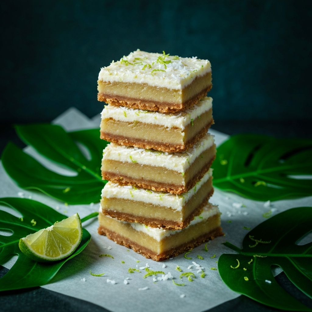 Coconut Lime Bars thumbnail 3