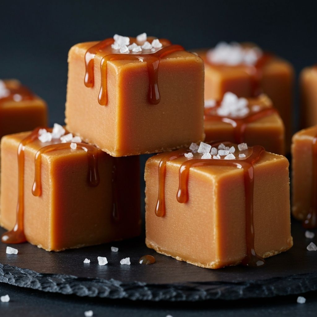 Salted Caramel Fudge